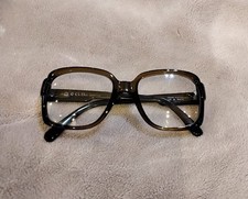 VINTAGE CHRISTIAN DIOR MONSIEUR 2115 OVERSIZED AMBER SUNGLASSES 70'S AUSTRIA