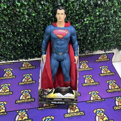2016 DC Batman vs Superman Big-Figs 19'' Superman Figure Jakks New! MIB Henry 
