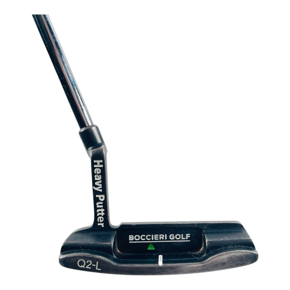 Putter de golf Boccieri pesado Q2-L brida peso ligero acero 34" diestro agarre original Foto 4 de 4