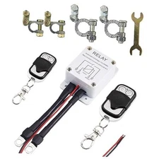 Remote Battery Disconnect Switch,DC12V 200A Wireless Remote Control ABS switch