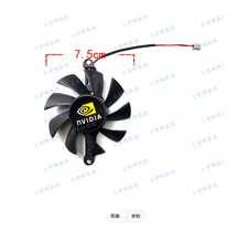 Graphics Card Fan For AMD Songjing/Carnot GTX1050 1050ti 950 650ti 750ti