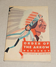 Vintage 1968 BSA Boy Scouts Of America Order Of The Arrow Handbook Softcover