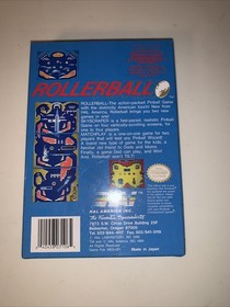 1989 Rollerball Nintendo NES CIB Mint Condition