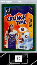 2025 Donruss WNBA #8 Kelsey Plum Crunch Time Green Fireworks #/399