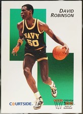 1992 Courtside Flashback #31 David Robinson Basketball VG