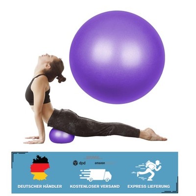Multifunktionaler 25cm Pilates-Ball - Rutschfester Anti-Burst Fitnessball