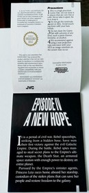 Star Wars NES Game - Complete With Box, Poster, Manual, Case & Insert