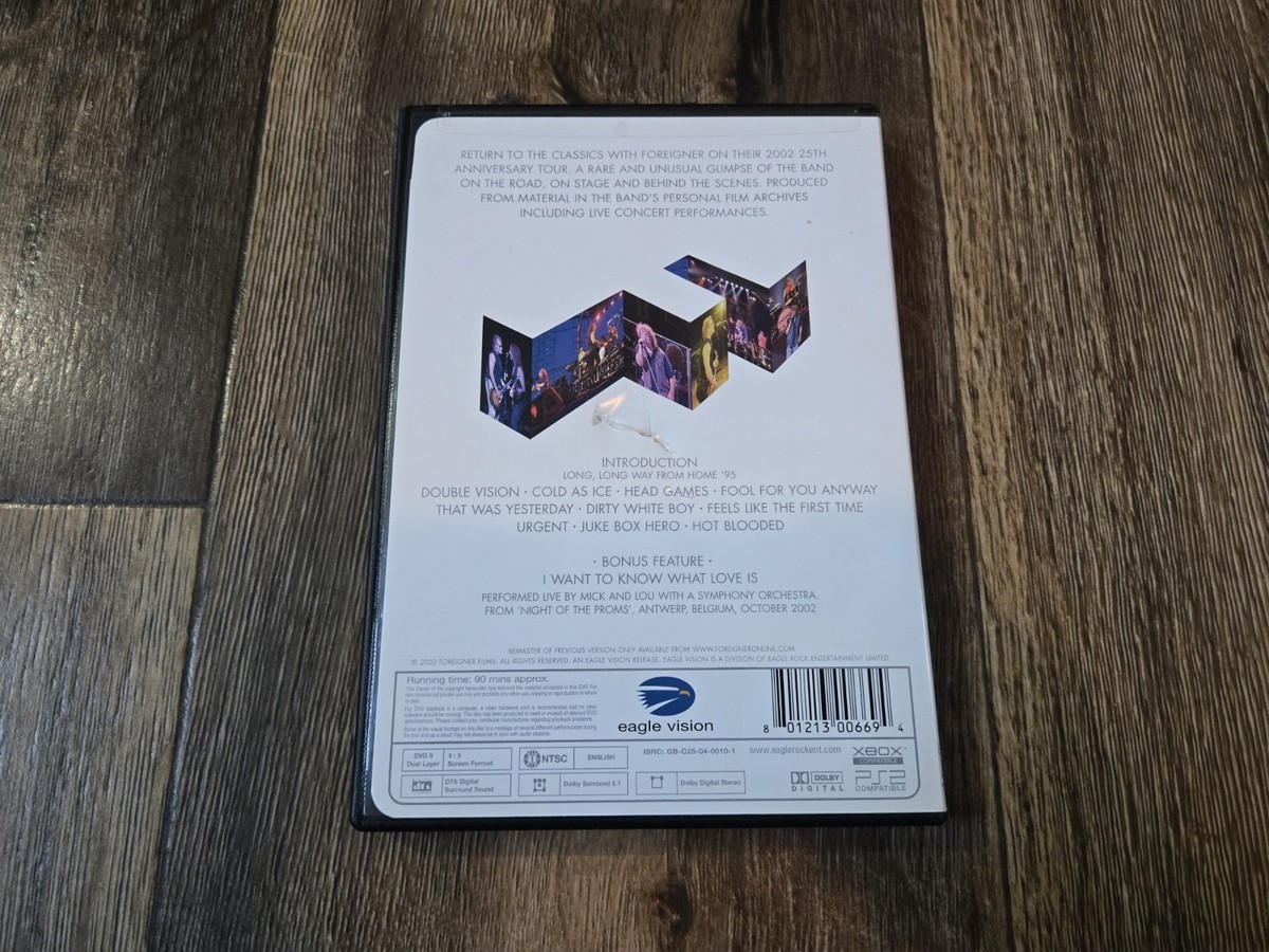 Foreigner - 25 (DVD, 2004) for sale online | eBay