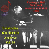 Sviatoslav Richter - From The Archives 10: Sviatoslav Richter Plays [New Cd]