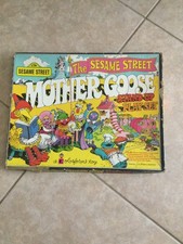 Vintage Colorforms Sesame Street Mother Goose Stand Up play set 1978
