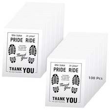 100 Pcs Paper Floor Mats for Cars - 20 16" Disposable Floor Mats for Cars,