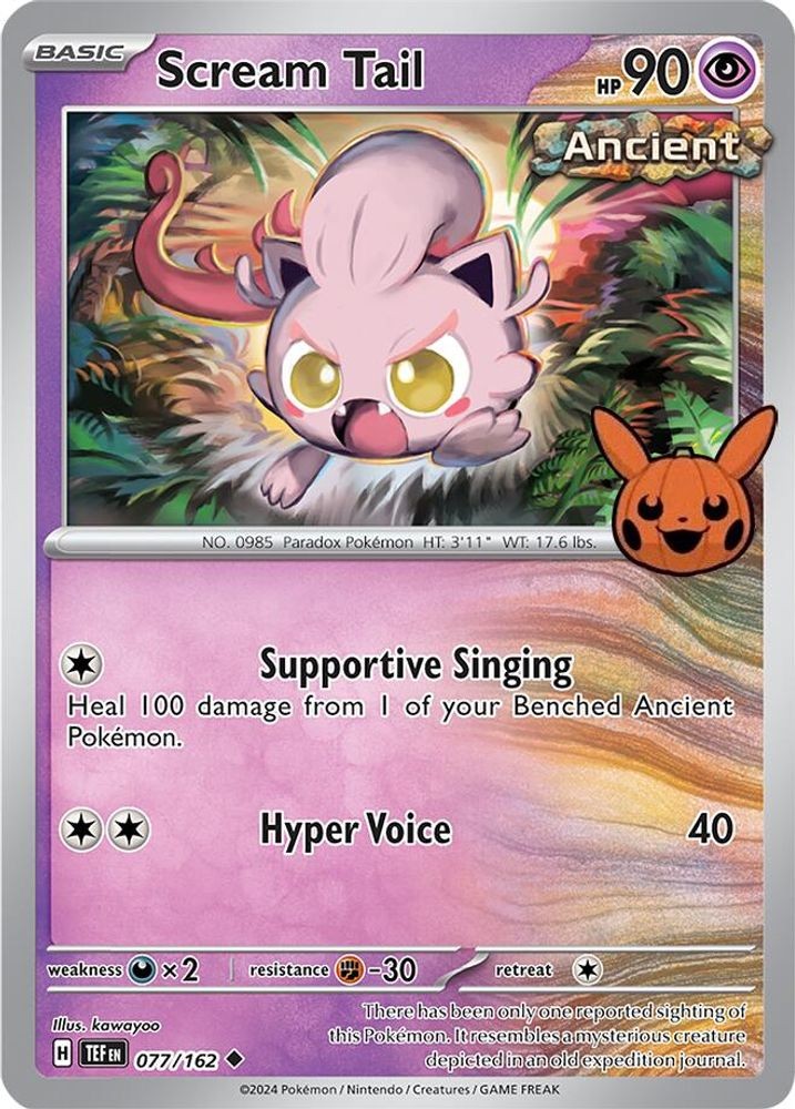 SCREAM TAIL 077/162 UC POKEMON LP