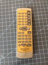 Kenwood RC-553 Audio System Remote Control   Tested  Working   Genuine OEM
