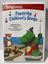 Baby Genius:    Favorite Childrens Songs     New Sealed DVD See Photos 