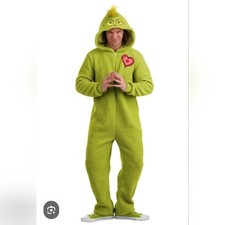 The Grinch One Piece Sleepwear Loungewear Or Costume Size XL
