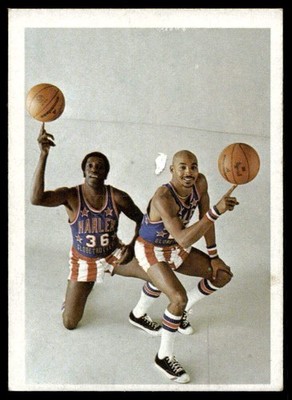 1971 Fleer Cocoa Puffs Harlem Globetrotters #12 1970-71 Highlights