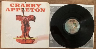 CRABBY APPLETON  Rotten To The Core  original LP album with PicCover from 1971