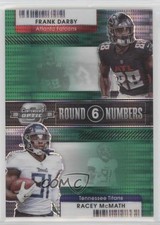 2021 Contenders Optic Green Pulsar Prizm 29/30 Frank Darby Racey McMath n1u