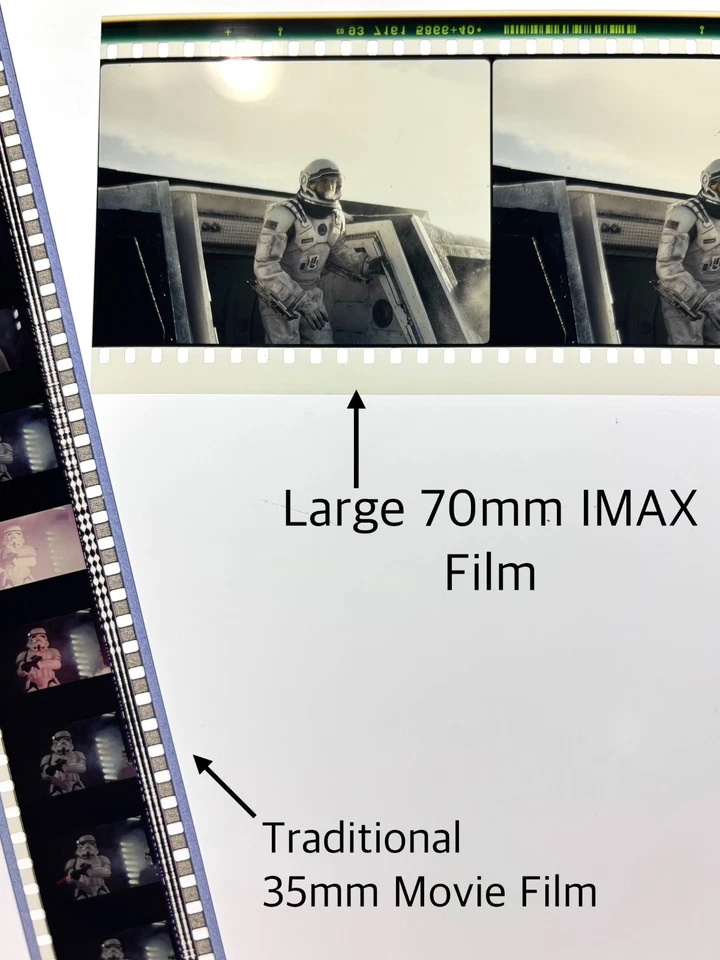 INTERSTELLAR 70mm IMAX Film Strip (3 Cell Segment) - Bild 2 von 3