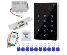 WiFi Tuya APP Access Control System Kit Waterproof RFID Access Control Keypad,