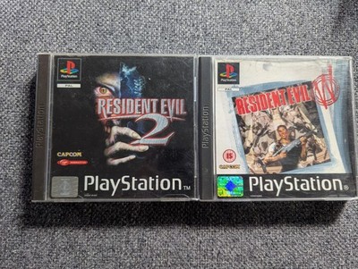 Resident Evil 1 + 2 Bundle PS1 PAL 