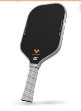 NEW Jojolemon Carbon Fiber Pickleball League Paddle 16mm Shark Polymer Core Gray
