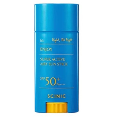 SCINIC Enjoy Super Active Sun Protection Stick SPF50+ für aktive Menschen - 15 g