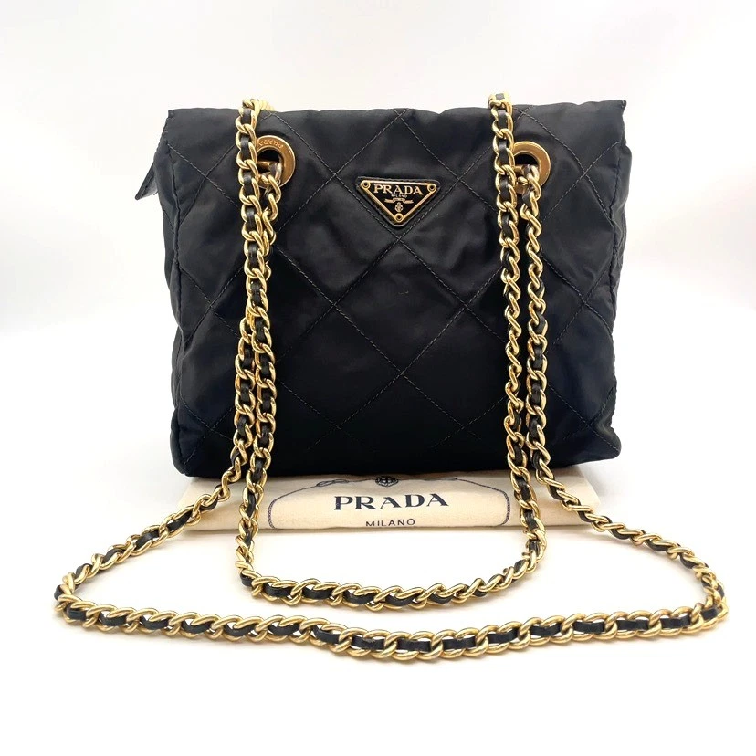バッグ PRADA QUILTING FLAP CHAIN SHOULDER BAG PRADA Shoulder Bag Quilted Bags & Handbags for Women for sale | eBay