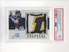 JACKSON CHOURIO 2024 NATIONAL TREASURES RPA ROOKIE EMERALD AUTO 1/5 PSA 9 Q5690