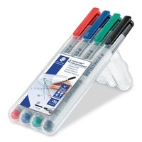 Staedtler Folienstift Lumocolor Non-Permanent Pen 315 Box 4 Universalstifte