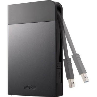 BUFFALO MiniStation Extreme NFC USB 3.0 2 TB Rugged Portable Hard Drive (HD-PZN2