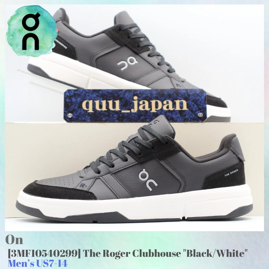 ON The Roger Clubhouse White Black for sale | eBay