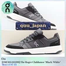 On The Roger Clubhouse Black White 3MF10540299 Men's US7-14 NEW