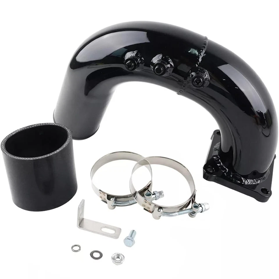 High Flow Intake Elbow Tube Pipe For 2003-2007 Dodge Ram 5.9L Cummins Diesel - Image 2 of 4
