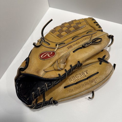 Gant De Baseball Rawlings RBG36TT 12.5 Pouces – Cuir – Droitier – Occasion