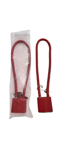 Cable Gun Locks Red Safety Device Key Firearm Storage Protection CL551B - 第 3/13 張圖片