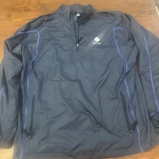 Nike Dri-Fit Golf Quarter Zip Windbreaker Jacket / Mens Large / Blue MSIG