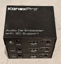 Kanex Pro HDMI Audio Extractor Audio De-embedder 2 Channel/5.1 Channel HAECOAX