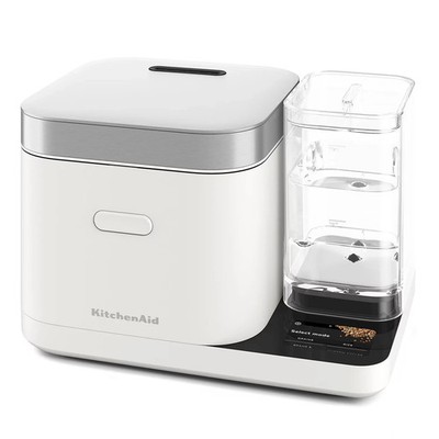 KitchenAid Grain & Rice Cooker 8 Cup Auto Water Dispense 21 Presets