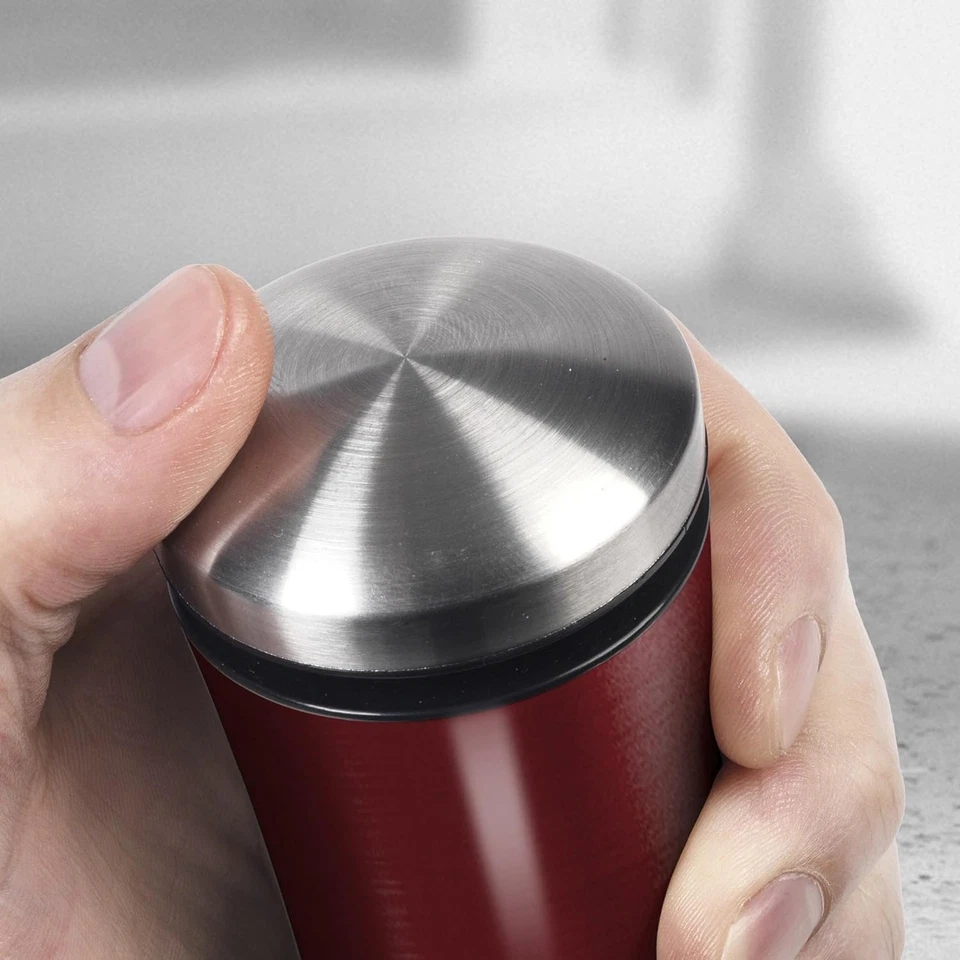 Morphy Richards 974221 Accents Electronic Salt and Pepper Mill Set, Red, Stainle - Image 3 of 3