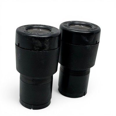 Pair of Nikon CFWE 10XA/18 Microscope Eyepieces Oculars 10X Magnification