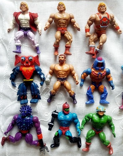 Mattel Masters of the Universe Vintage Action Figures & Vehicles Lot 1980s