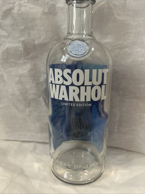 Absolut Vodka Limited Edition  WARHOL  (EMPTY)