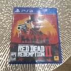 Red Dead Redemption II PS4 Rockstar Games M Mature (2018) Western, Case, 2 Discs