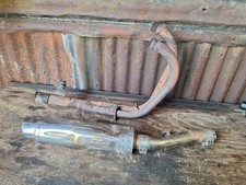 Honda CB 500 - Exhaust Headers Downpipes & Delkevic End Can Silencer - DENTED