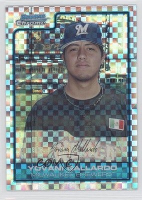2006 Bowman Draft Chrome Futures Game X-Fractor 96/299 Yovani Gallardo #FG13 1q7