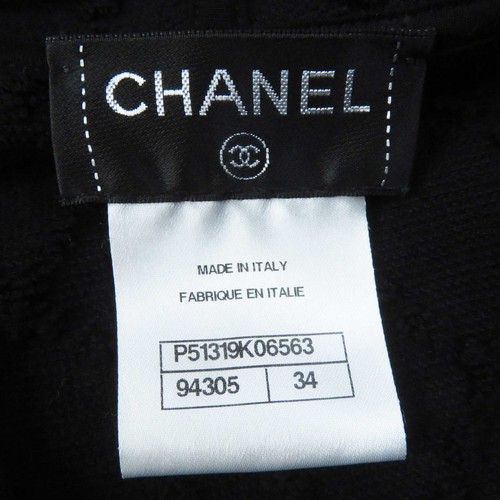 Toller CHANEL Einteiler Coco Mark Kapuze ärmellos schwarz Damen 34 15P P51319 - Bild 7 von 11