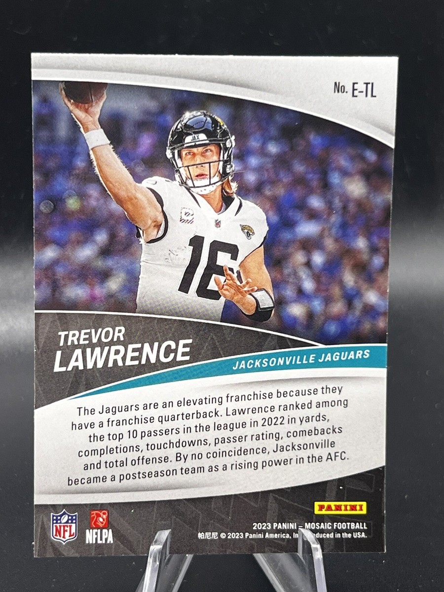 2023 Panini Mosaic Elevate Trevor Lawrence Jacksonville Jaguars #E