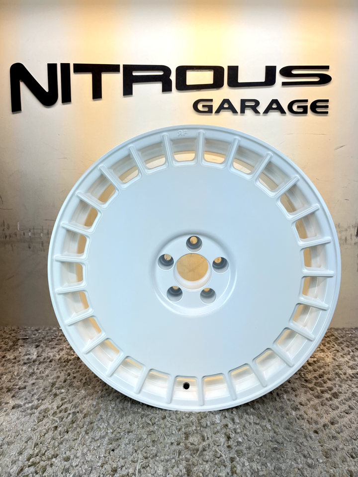 22 WHITE STAGGERED CONCAVE RF30 MESH WHEELS FOR ROLLS ROYCE GHOST ...