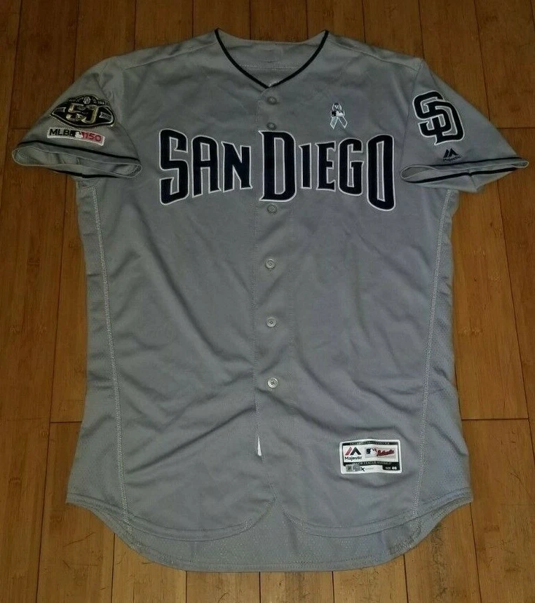 2019 San Diego Padres Fathers Day Game Used Jersey Manuel Margot